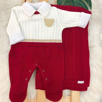   Saída de Maternidade Anthony - Vermelha